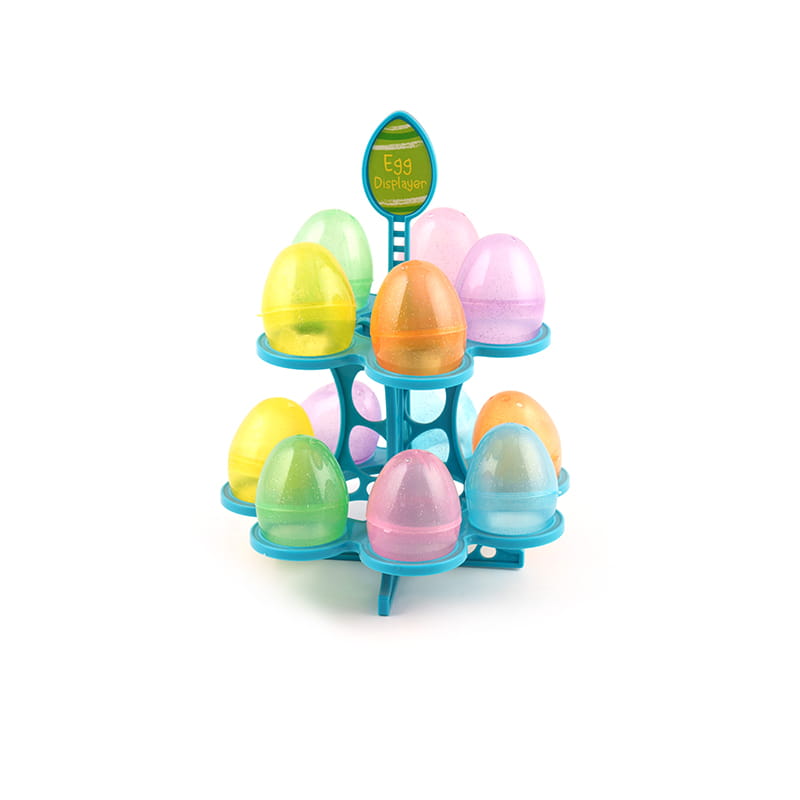 Jouet d'oeufs de Pâques à paillettes en plastique