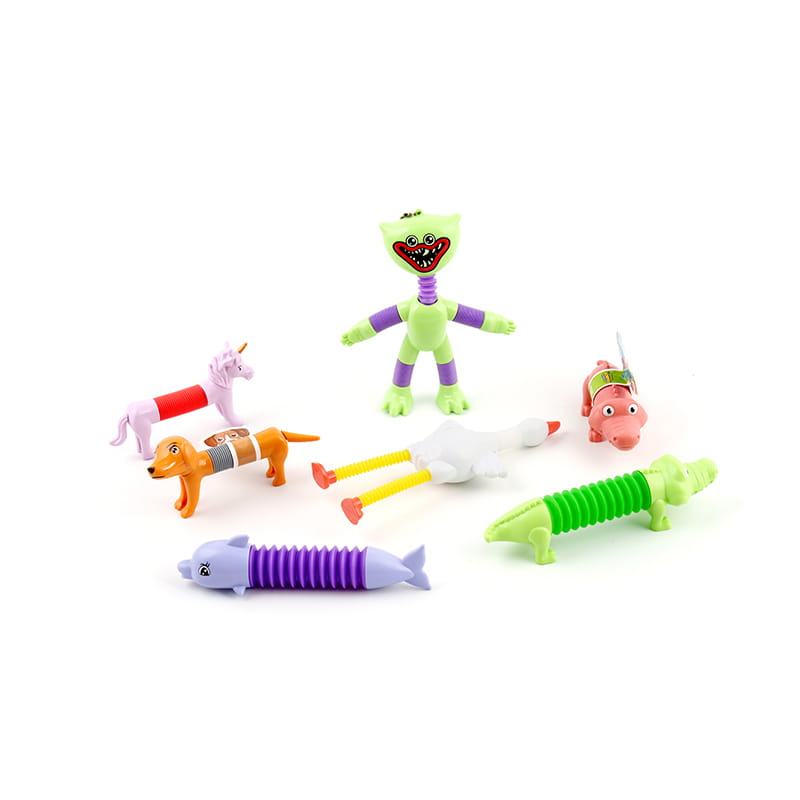 Décompression plastique étirement des animaux de tube