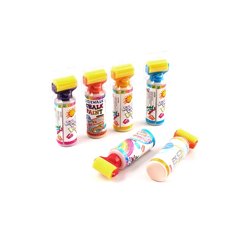 Jouet de peinture à la craie de trottoir