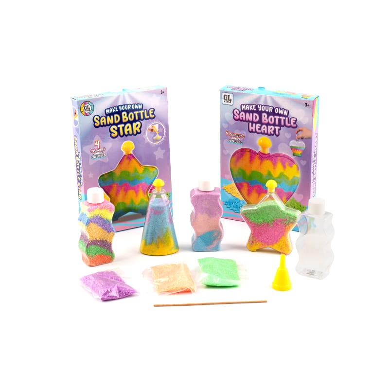 Tie-Dye, craie, sable coloré, jouets de bricolage