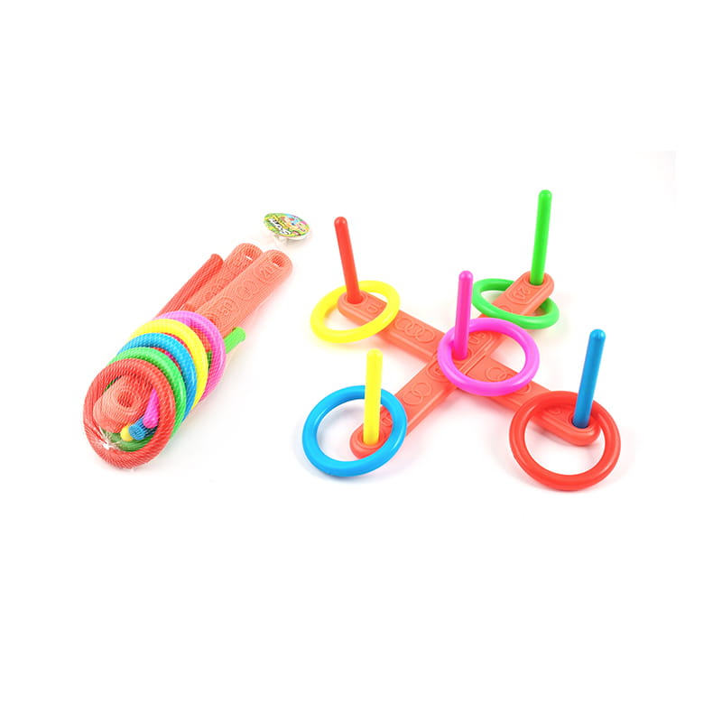 Jouet de jeu de bague de crucifixion en plastique